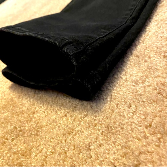 Men’s Qazel Vorrlon Ripped Black Skinny Jeans - Picture 5 of 8